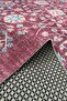 Self-Fringed Tumbled Tile Chenille Carpet Rug Runner Washable Non-Slip Base Salon Kitchen - 3