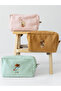 Velvet Organizer Bag Powder - Rabbit Embroidery - 3