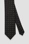 Tie 8 cm Microfiber Polyester Black Men's Patterned Tie - 5