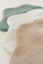 3-Pack 100% Organic Cotton 8-Layer Multi Muslin Floral Baby Drool Bib, Collar White, Green - 5