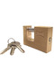 Kale Horizontal Brass Padlock (Yellow) 80mm Kd001/50-280 - 2