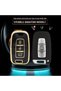 Tucson Santa Fe I30 Ix35 3 Button Smart Nano Key Case Cover - Black - 4