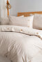 Linea Double Duvet Cover Set, 100% Natural Cotton - 3