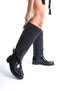 Mbtb2032-S Women's Herringbone Patterned Black Rain Boots - 5