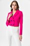 Women's Short Buttoned Blazer Jacket 250218 - 260314 - 4