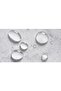 Bathroom Curtain 1X240X200 Single Panel Shower Curtain with Ring Shower Cabin Curtain 8441 - 4