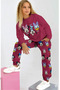 2 Thread Unmarked Printed Double Girl's Suit