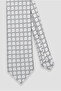 Tie 8 cm Microfiber Polyester White Men's Patterned Tie - 5