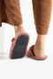 Cherry Ivory Stitched Washable Winter Women's Slippers (Narrow Fit) - 4