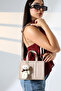 Women's Mink Teddy Bear Box Model Hand and Shoulder Bag - 3