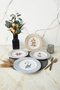 Floral Essence Cake Plate 22 cm 4 Pieces 22890-93-94 - 3