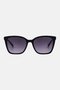 Women 207866807549O Butterfly Sunglasses, Black