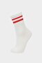 Women's Comfortable Elastic 3-Piece Cotton Long Socks F5468Axns - 3