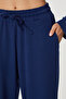 Snap Detailed Modal Top and Bottom Set Lby0010 Dark Blue - 6