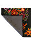 سجادة ديكور بنمط أسود على شكل زهرة من موسو mosso707Black - 3