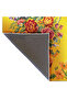 سجادة ديكور بنمط أصفر على شكل زهرة من موسو mosso707yellow - 3