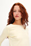 Uzun Kollu Basic Bluz B1846 - 5