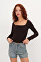 Square Neck Basic Blouse B1847 - 4