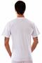 Tutku-Men's White 3-Piece Crew Neck Elastane Undershirt - 2