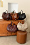 Luxury Shoulder Bag with Buckle and Puppy - 5