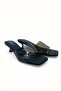 Missf Black Women's Heeled Slippers - 3