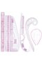 KRABALL French Curve Ruler Soft Patchwork Ruler Measure Tailor Ruler Drawing Template DIY Sewing ...