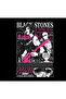 Black Stones Nana Printed Unisex 100% Cotton Crew Neck Black Sweatshirt - 2