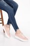 Genuine Leather Anatomical Sole Sports Shoes Als.352 Powder - 2