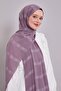 Purple Self-Striped Dream Shawl - 2