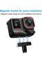 Magnetic Quick-Release Adapter Base for Insta360 X5 / Ace Pro 2 | Compact ABS Camera Mount A - 5