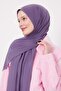 Purple Plain Sandy Shawl - 2