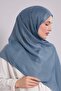 Water Green Plain Premium Evening Dress Shawl - 2