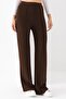 Ahves Striped Spanish Leg Trousers 1590 - Brown - 2