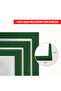 إطار ملصق بإطار خشبي أخضر مقاس 20 × 20 سم، 3 قطع إطار فارغ، GREEN-FRAME-20X20 - 5