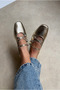 Women's Ballet Ballet GOLD Patent Leather - 3