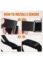 Nylon Sport Replacement Band For Whoop 5.0 Band - Grey (Strap only, Tracker not included) - 4