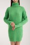 Knitwear Ribbed Tunic Dress - 8