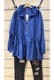 Raincoat Windbreaker Plain Pattern Zippered