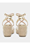 Hadia Strappy Wedge Sandals - 4