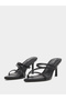Tosca Black Strappy Sandals - 2