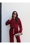 Shardonlu Half-Zipper Suit with Piping - 2