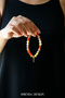 Agate, Tiger's Eye, Calcite Stone Sun Chakra Bracelet – Energy and Self-Confidence - 6