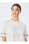 Newport Graphic Stripe Print Sleep T-Shirt Dress - 3