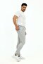 Men's Slim Fit Diagonal Jogger Stretchy Pants - 3
