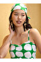 Green Polka Dot Strappy Mini Dress - 3