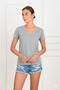 Women's Basic Pocket T-shirt 8328 - 3