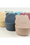 Mini Bowl with Silicone Lid 2-Piece Mini Bites - Misty Lilac / Powder Gray - 8