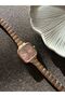 Öztel Vintage Minimalist Metal Cord Vintage Women's Wristwatch - 5