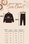 Seasonal Printed Top and Bottom Girls' Double Set - 3