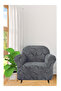 Jacquard Sahra Pattern Single Armchair Cover, Armchair Cover, Elasticated 1 Piece